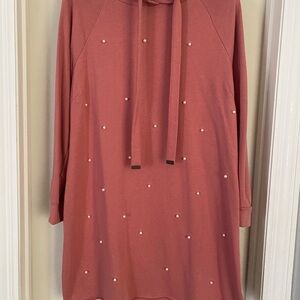 Almost Famous Dusty Pink Hoodie